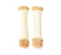 Zgehnao Calzini spessi, calzini lunghi in pile morbido e caldo, calzini invernali spessi al ginocchio, per ragazzi e ragazze