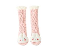 Zgehnao Calzini spessi, calzini lunghi in pile morbido e caldo, calzini invernali spessi al ginocchio, per ragazzi e ragazze