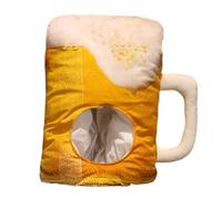 Zgehnao Cappello da festa, festa di compleanno, boccale di birra, cappello per tutte le età, a tema, copricapo per feste a tema, accessori fotografici, cappello in peluche per feste e riunioni, come