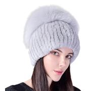Zgehnao Cappello da indossare, cappello vintage in peluche per adolescenti e adulti, antivento, cappello invernale spesso lavorato a maglia, per tenere al caldo lo sci e il ciclismo, 2#, 5-6