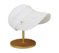 Zgehnao Cappello da pescatore per neonate e bambine, in cotone traspirante, per asilo nido