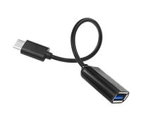 Zgehnao Cavo convertitore da USB C a USB OTG da USB TypeC a USB OTG a USB TypeC al convertitore USB OTG