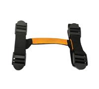 Zgehnao Cinghia per il trasporto a mano con maniglia in corda per bagagli in alluminio per moto, bauletto laterale in poliestere