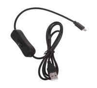 Zgehnao Comodo cavo USB a USB con pulsante di controllo dell'alimentazione per tablet scrivania scrivania luce ventola di raffreddamento lampada da comodino