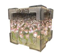 Zgehnao Forniture, fai da te Fiore Cubo Luce Notte Set Lampada Personalizzabile per Artistico Pensare & Artigianato Entusiasti Abbraccia la Creatività