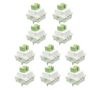 Zgehnao Interruttori lineari Matcha ghiacciati 5PIN AxisHot Plug per tasti meccanici della tastiera interruttori 10PCS
