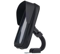 Zgehnao Moto Borsa Del Telefono Del Motociclo Retrovisore Del Telefono Titolare Con Sunvisor Mount Holder