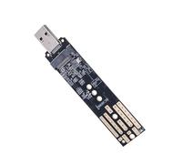 Zgehnao NVME E SATA HDD USB3.1 TypeA Custodia In Alluminio Con UASP Trim Per 2242/2260/2280 Drive