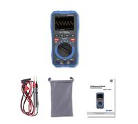 Zgehnao Oscilloscopio multimetro con display LCD chiaro per uso professionale in circuiti Designs&Fault Diagnosi test elettrici