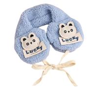 Zgehnao Paraorecchie in peluche con decalcomanie in stile cartone animato, per bambini, elastico, scaldaorecchie per inverno, freddo, inverno, per studenti e bambini