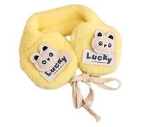 Zgehnao Paraorecchie in peluche con decalcomanie in stile cartone animato, per bambini, elastico, scaldaorecchie per inverno, freddo, inverno, per studenti e bambini