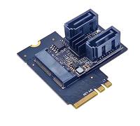Zgehnao Per scheda di espansione SATA3.0 Scheda adattatore disco rigido JMB582 Chip KEY A + E WIFI M.2 al convertitore PCI-E3.0 scheda