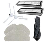 Zgehnao Robot Parti di Ricambio Accessori Spazzole Laterali Filtro Rullo Spazzola Mop Pad Per D10S Vacuum