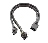Zgehnao Scheda Grafica Alimentazione 8pin Femmina A 8pin Maschio 6+2pin Cavo di Espansione 8P A 2x 8P 1 A 2 Splitter