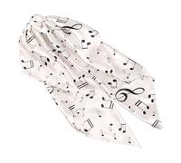 Zgehnao Sciarpa Lunga con Note Musicali, Multifunzionale Unisex, Versatile per Attività All'aperto, Scialle per Uomini e Donne da Indossare Tutti i Giorni