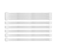 Zgehnao Set di prolunga per cavo di alimentazione per PC, 30 cm, 24 pin, PCIE, GPU, 8 pin, CPU 4+4 pin, con pettini per cavi