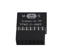 Zgehnao TPM 2.0 Modulo di Sicurezza Crittografia Scheda Remota Scheda Madre 14Pin Scheda Madre PC Crittografia Modulo di Sicurezza