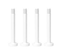 Zgehnao Vite di estensione della ventola del computer 6 # 32 Per 25mm di spessore Fan Computer Ventola di raffreddamento Montaggio Viti Installazione sicura e stabile