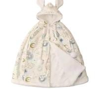 ZGFHLI Bambino con Cappuccio, Caldo Bambino Poncho Mantello Mantello Giacca Invernale Tuta da Neve Vestiti Spessi Carino Vestito Invernale Avvolgere Coperta per Ragazze Ragazzi,A