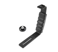 ZGGOZDH per Gimbal Portatile Supporto a Forma di L Doppia Porta Cold Boots Flash Microfono Staffa per DJI per Om 4 per Osmo Mobile 6