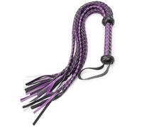 Zghhc Frustino Morbido in Finta Pelle per Addestramento di Equestri, Manico Rivestito in Pelle per Costume Equitazione