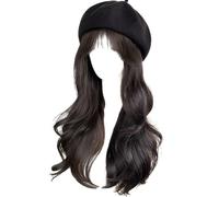 Zghhc Parrucca Unica, Berretti, Cappelli, Extension per Pittore, Parrucche Sintetiche, Strilloni per Donne, Parrucche alla Moda, Cappelli