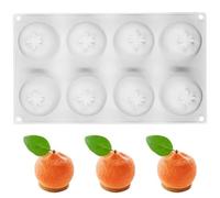 Zghhc Stampo per Torta in Silicone per Dolci Forno Stampi per Dolci a Forma di Limone E Arancia Strumenti per Pasticceria Stampi per Cioccolatini
