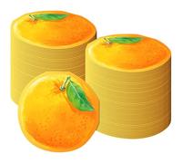 Zghhc Tovaglioli a Forma di Frutta, Tovaglioli Monouso a Forma di Arancia, Tovaglioli di Carta per Cena, Fazzoletti di Carta per Decorazioni di Feste di Compleanno E Matrimonio