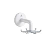 ZGHQHCDRH 2 ganci girevoli, gancio multifunzionale for pentole e cucchiai da cucina con ventosa a parete senza fori(Grey)