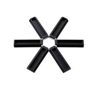 ZGHQHCDRH 2 pezzi di tappetini isolanti termici pieghevoli, resistenti alle alte temperature, antiscivolo, antiscottatura, tappetini protettivi for il tavolo della cucina domestica