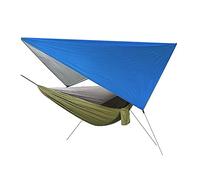 ZGHQHCDRH 260 cm×140 cm 3 in 1 da Viaggio con Rete e telone for Tenda, for 2 Persone, capacità di carico 200 kg, for Esterno, Ultraleggero, Traspirante, for Esterno, Escursionismo, Viaggio