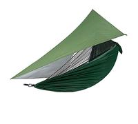 ZGHQHCDRH 260 cm × 140 cm con Rete e telone for Tenda Paracadute in Nylon Resistente Ultraleggero capacità di 200 kg for Viaggi in Campeggio Trekking
