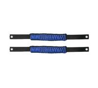 ZGHQHCDRH Accessorio Maniglia 2 pezzi di maniglie sostegno in paracord per auto, ricambio per Ford Bronco Jeep Wrangler Maniglia Porta Interna(Blue)