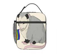 ZGHQHCDRH Bandiera dell'orgoglio LGBT Opossum One Pranzo al Sacco