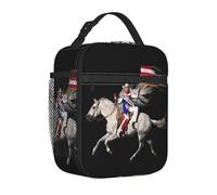 ZGHQHCDRH Beyonce Cowboy Carter Ablum Insulated Lunch Bag Food Bag A Tenuta stagna Termico Cooler Lunch Box per Lavoro