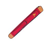 ZGHQHCDRH Borsa per Spade, Borsa da Trasporto for Spada Taichi - Custodia for A Doppio Strato Kung Fu Cinese for Armi for Arti Marziali A Tracolla for,Red,109cm(Red)