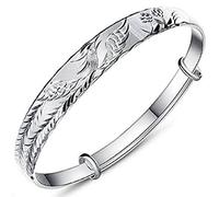 ZGHQHCDRH Bracciale rigido regolabile da donna vintage Phoenix, gioielli da donna, regalo di compleanno for sorelle, amiche, coppie