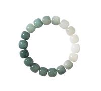 ZGHQHCDRH, Braccialetti con perline di radice di Bodhi Braccialetti con perline bianche for donna Uomo Yoga Meditazione Bilanciamento