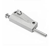 ZGHQHCDRH Bullone Scorrevole for Porta Chiavistello a scrocco in Lega di Zinco for Porte primarie-secondarie e Porte Composite for la Privacy Porte in Legno(Silver)