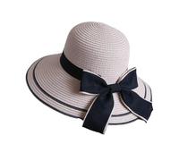 ZGHQHCDRH Cappello da sole estivo da donna, multifunzionale, traspirante, delicato sulla pelle, comodo e leggero, stile lussuoso, taglia unica, adatto a più scene.(White,Double sided)