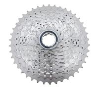ZGHQHCDRH Cassette e pignoni Adatto per Shimano Deore M4100 Cassetta per Bici a 10 velocità CS-M4100 10S 10V MTB Mountain Bike Ruota Libera 11-42T 11-46T pignone per Bicicletta(M4100 11-42T)