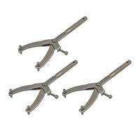 ZGHQHCDRH Cassette e pignoni Chiave per volano a Y Regolabile, Strumento Universale per la rimozione e la Riparazione della Frizione del variatore per Motocicletta pignone per Bicicletta(3PCS)