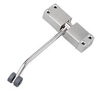 ZGHQHCDRH chiudiporta, Chiudiporta Regolabile a Molla for mobili Hardware in Lega di Zinco(Silver)