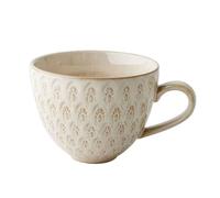 ZGHQHCDRH Ciotola in ceramica per noodle, Ciotola for noodle istantanei in ceramica, tazza da caffè in vintage 500 ml, zuppa con manico, piccola ciotola for la colazione for gelato(White)