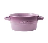 ZGHQHCDRH Ciotole in ceramica, Ciotola for noodle istantanei in ceramica, ciotola in con manico, for ramen in, ciotole Pho grandi, for zuppa for microonde(Purple)