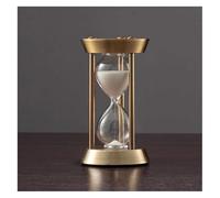 ZGHQHCDRH Clessidra, 1 3 5 10 15 30 Minuti, Orologio in Vetro, Regalo Creativo Unico, Decorazione for Ufficio Soggiorno(Wit,1 Minute)