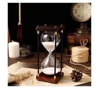 ZGHQHCDRH Clessidra, Clessidra Orologio con Sabbia Timer Doppia Protezione for Bambini Assistente alla Gestione del Tempo, Regalo Creativo(Wit,30 Minutes)