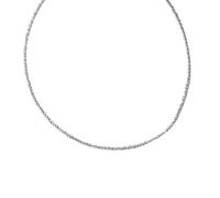 ZGHQHCDRH Collana da donna in argento, Collana scintillante sterling for donna in argento S925 Gypsophila clavicola delicata alla moda Girocollo Catena Regalo Gioielli for le sue ragazze Coppie