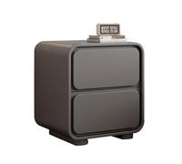 ZGHQHCDRH Comodino, Comodino, Con Gambe In Legno Massello, Mobili Organizzatori Di Stoccaggio 2 Cassetti for Camera Da Letto, Tavolini for, Soggiorno(E,30x40x50cm)