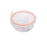 ZGHQHCDRH Contenitore per il pranzo, Bento Box Portapranzo in vetro; pranzo al sacco in tre punti; for il pranzo; contenitore for nel microonde; dotato di ba coibentato